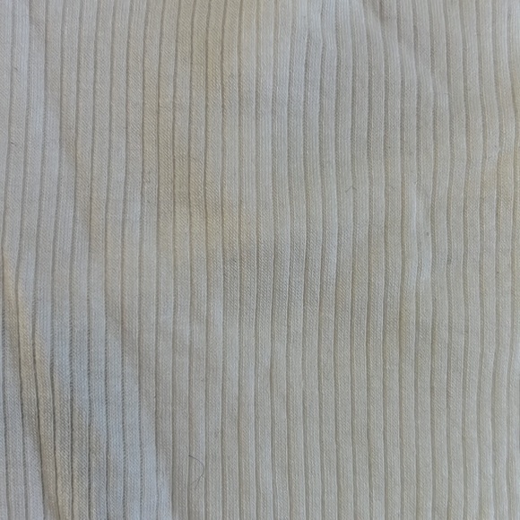 Olivaceous V Neck Tank Style Bodysuit in White - Picture 4 of 5